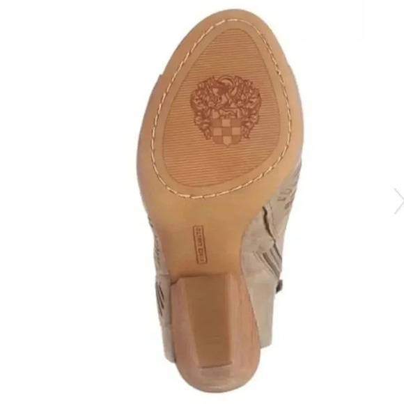 Vince Camuto Kimora Bootie sz 7 tan cutout bootie - Picture 7 of 7